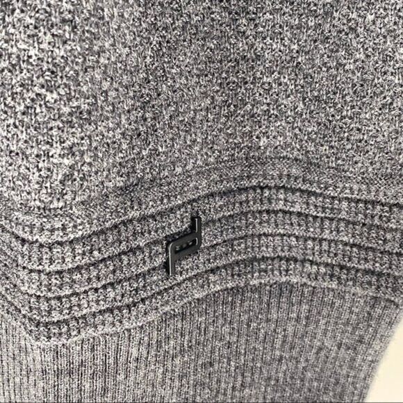 Porsche Design Men's Merino Wool Mock Neck Half Zip Sweater - M - Picture 4 of 10